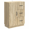 vidaXL Bufet dąb Sonoma 66 x 34,5 x 87 cm Drewno inżynieryjne