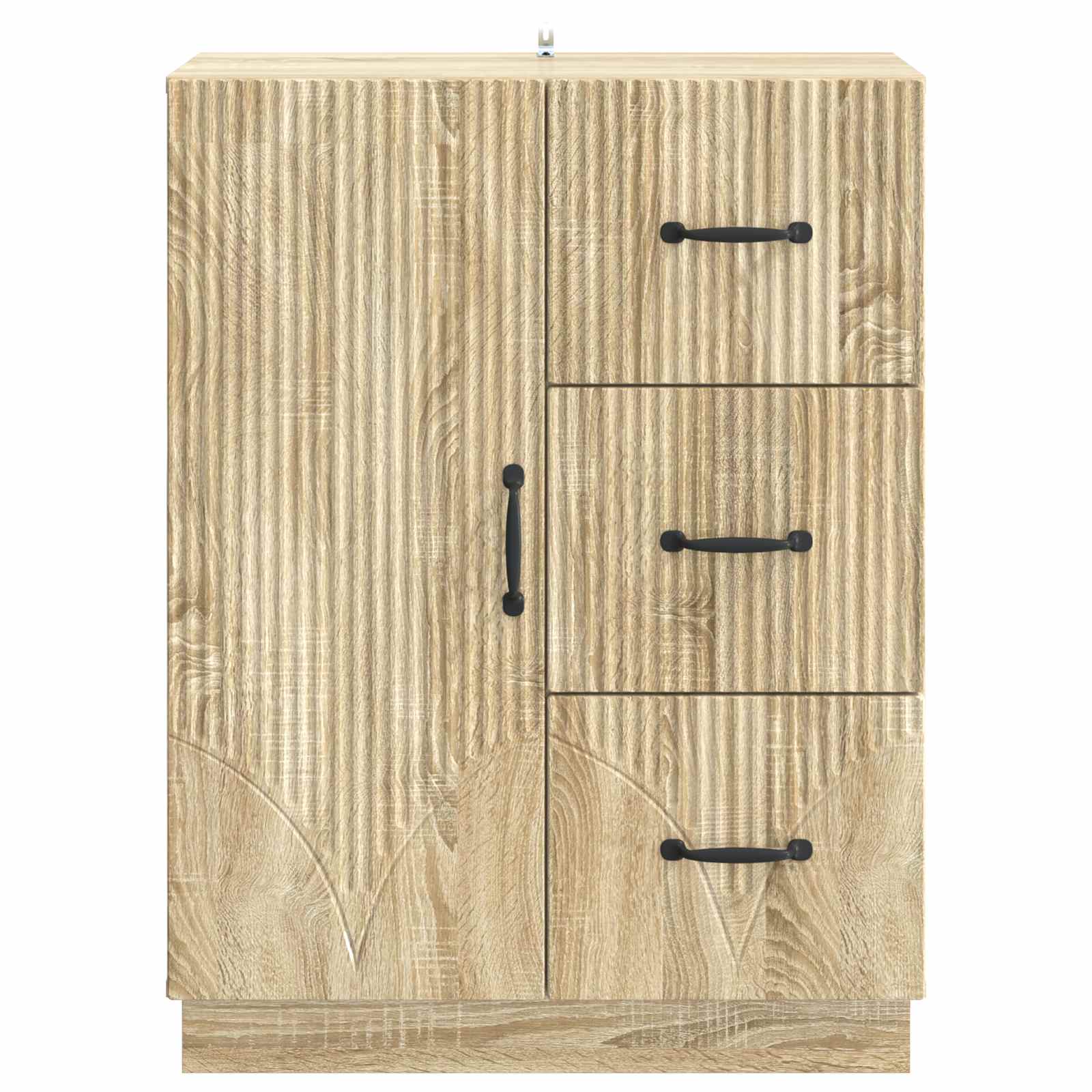 vidaXL Bufet dąb Sonoma 66 x 34,5 x 87 cm Drewno inżynieryjne