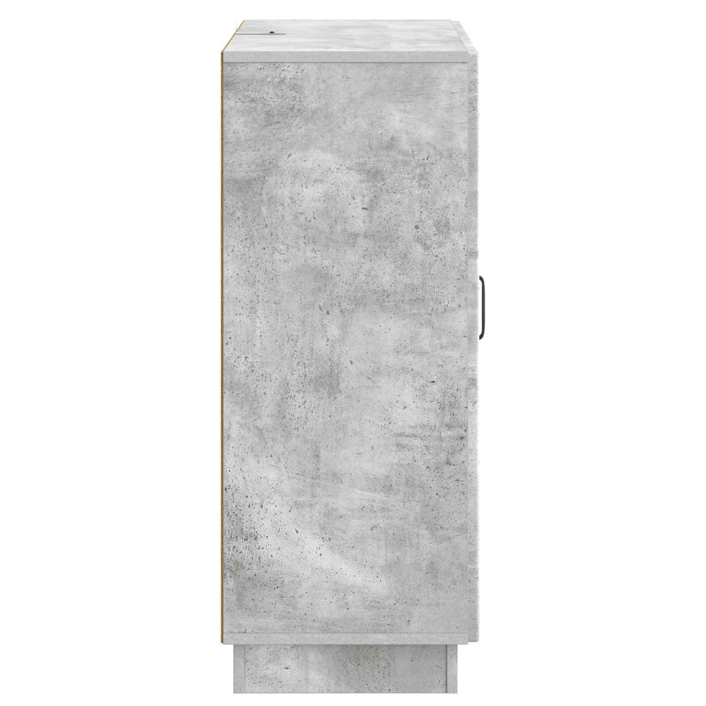 vidaXL Bufet Betonowy szary 66 x 34,5 x 87 cm Drewno inżynieryjne