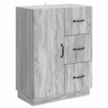 vidaXL Bufet Szary Sonoma 66 x 34,5 x 87 cm Drewno inżynieryjne