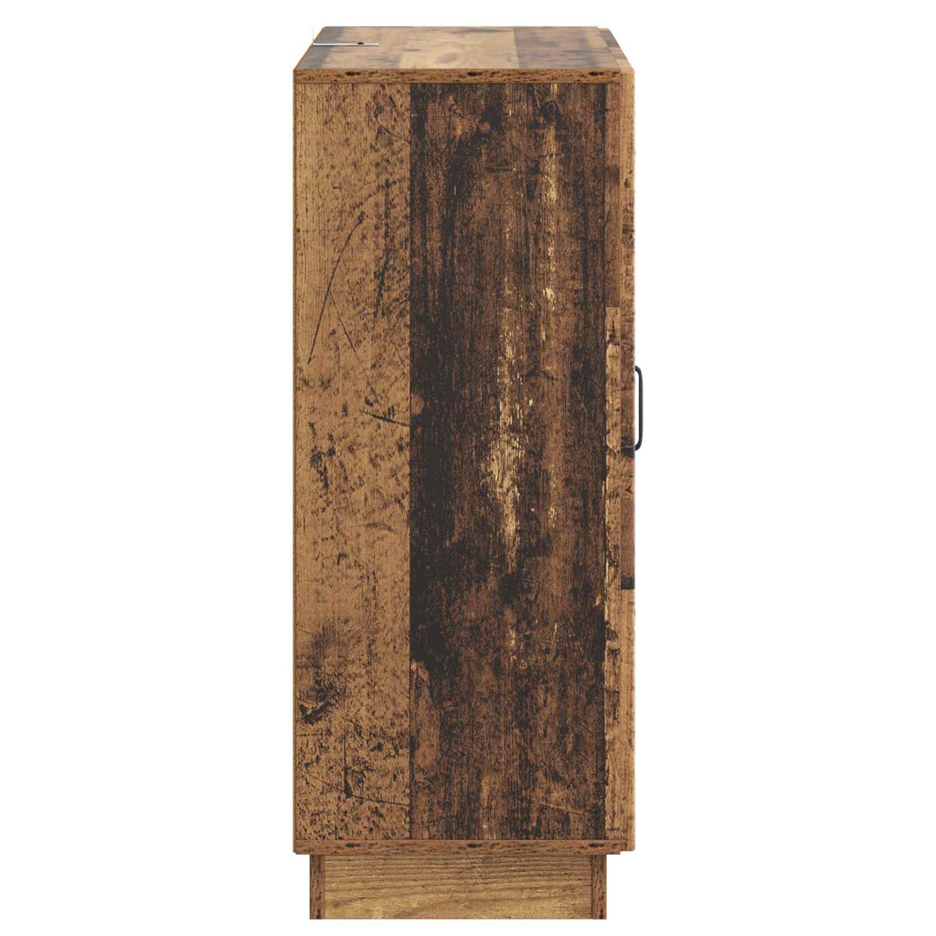 vidaXL Bufet Stare drewno 66 x 34,5 x 87 cm Drewno inżynieryjne