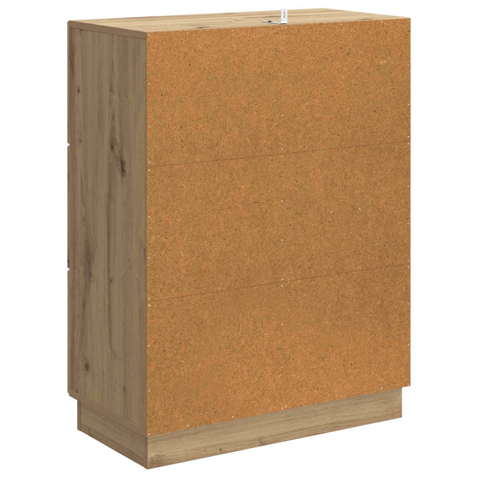 vidaXL Bufet Dąb artisan 66 x 34,5 x 87 cm Drewno inżynieryjne