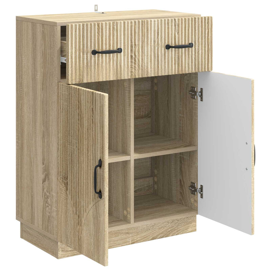 vidaXL Bufet dąb Sonoma 66 x 34,5 x 87 cm Drewno inżynieryjne