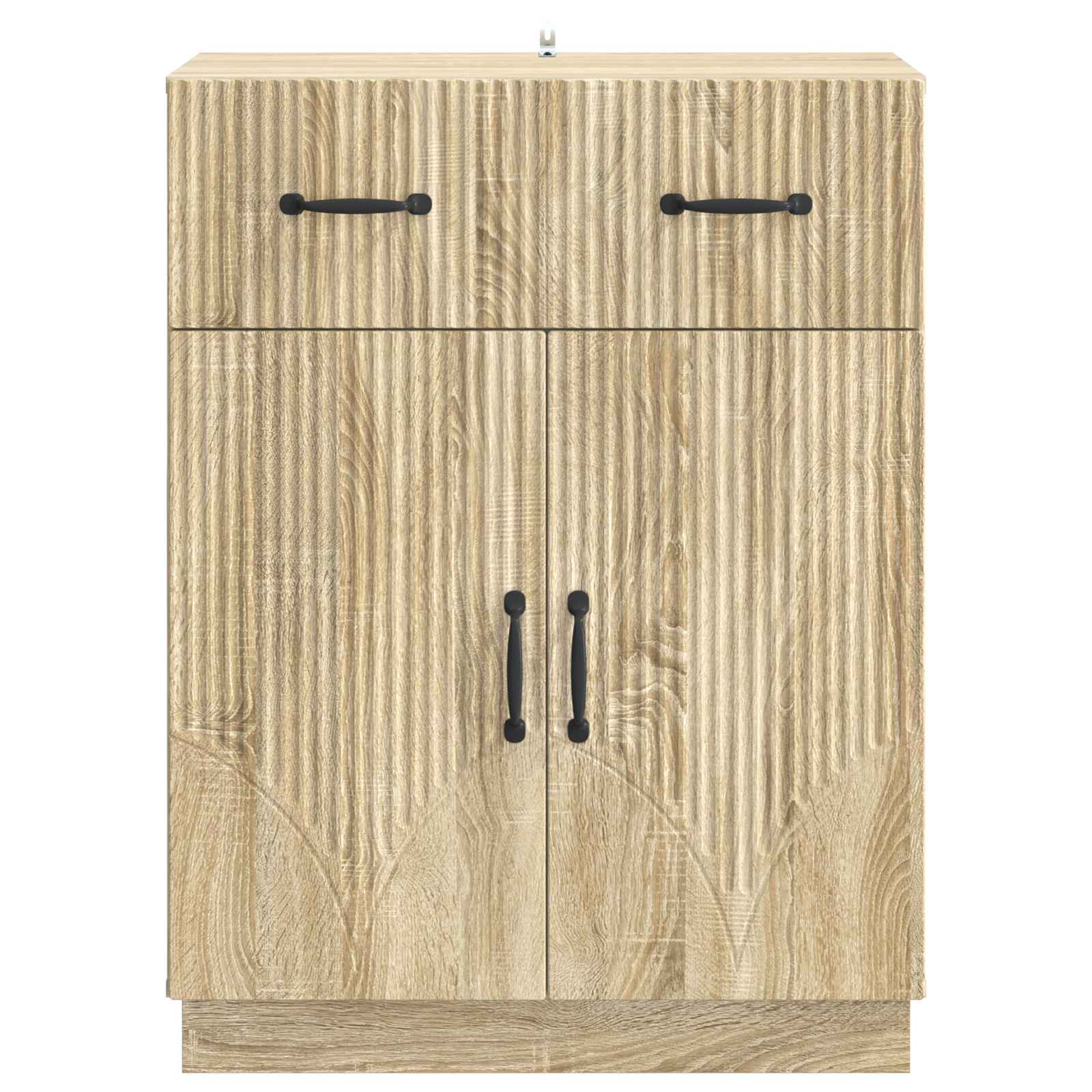vidaXL Bufet dąb Sonoma 66 x 34,5 x 87 cm Drewno inżynieryjne