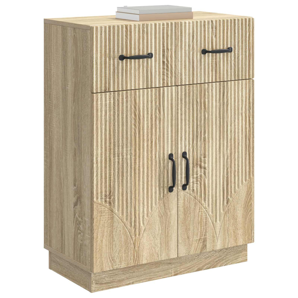 vidaXL Bufet dąb Sonoma 66 x 34,5 x 87 cm Drewno inżynieryjne