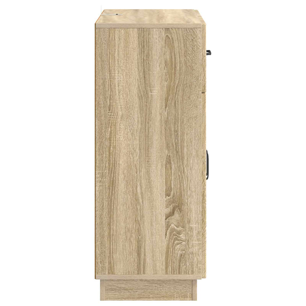vidaXL Bufet dąb Sonoma 66 x 34,5 x 87 cm Drewno inżynieryjne