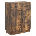 vidaXL Bufet Dąb wędzony 66 x 34,5 x 87 cm Drewno inżynieryjne