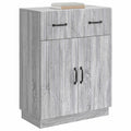 vidaXL Bufet Szary Sonoma 66 x 34,5 x 87 cm Drewno inżynieryjne