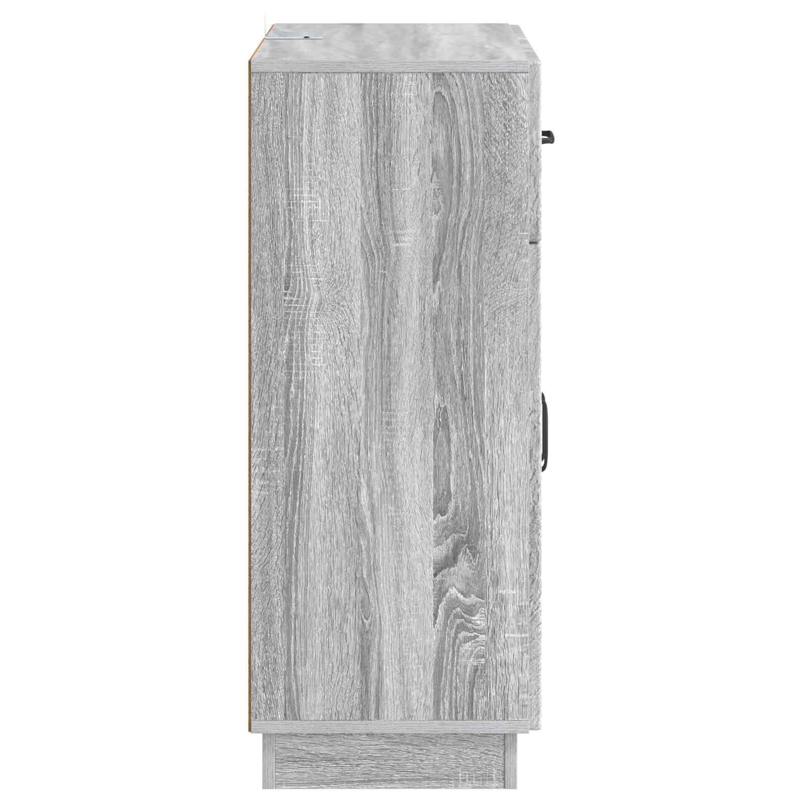 vidaXL Bufet Szary Sonoma 66 x 34,5 x 87 cm Drewno inżynieryjne