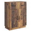 vidaXL Bufet Stare drewno 66 x 34,5 x 87 cm Drewno inżynieryjne