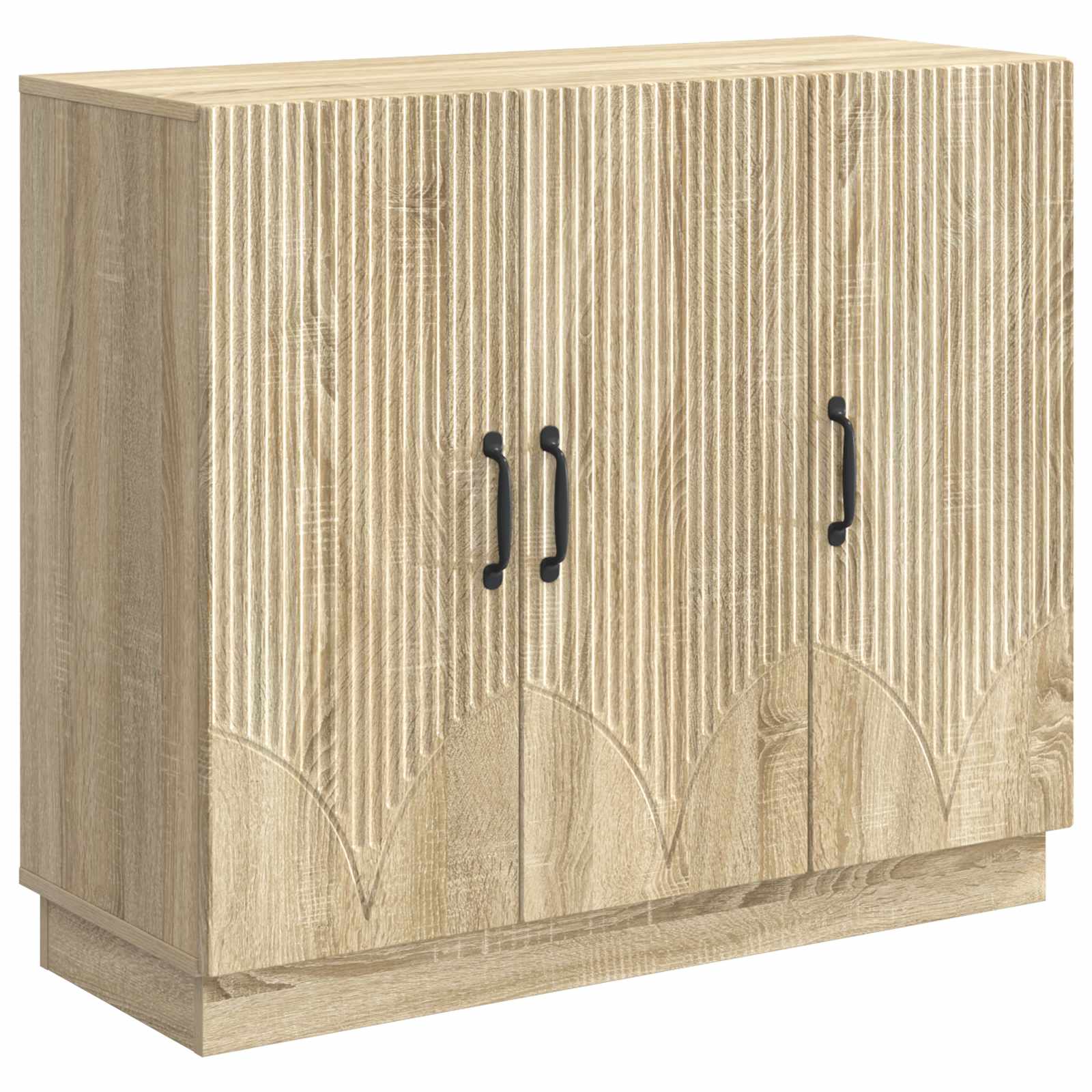 vidaXL Bufet dąb Sonoma 89 x 34,5 x 77 cm Drewno inżynieryjne