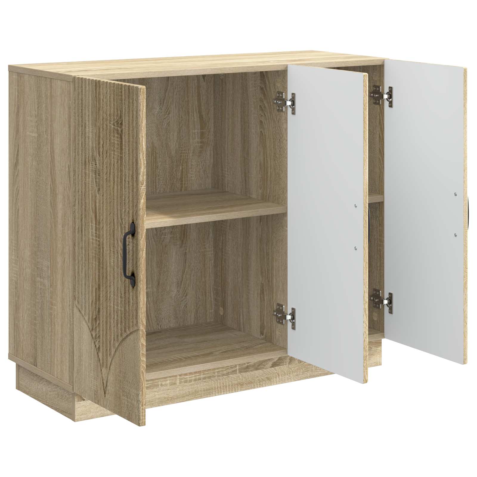 vidaXL Bufet dąb Sonoma 89 x 34,5 x 77 cm Drewno inżynieryjne