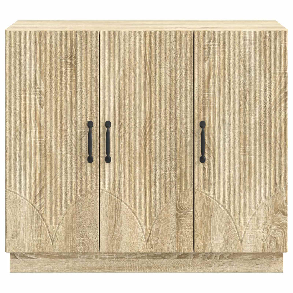 vidaXL Bufet dąb Sonoma 89 x 34,5 x 77 cm Drewno inżynieryjne