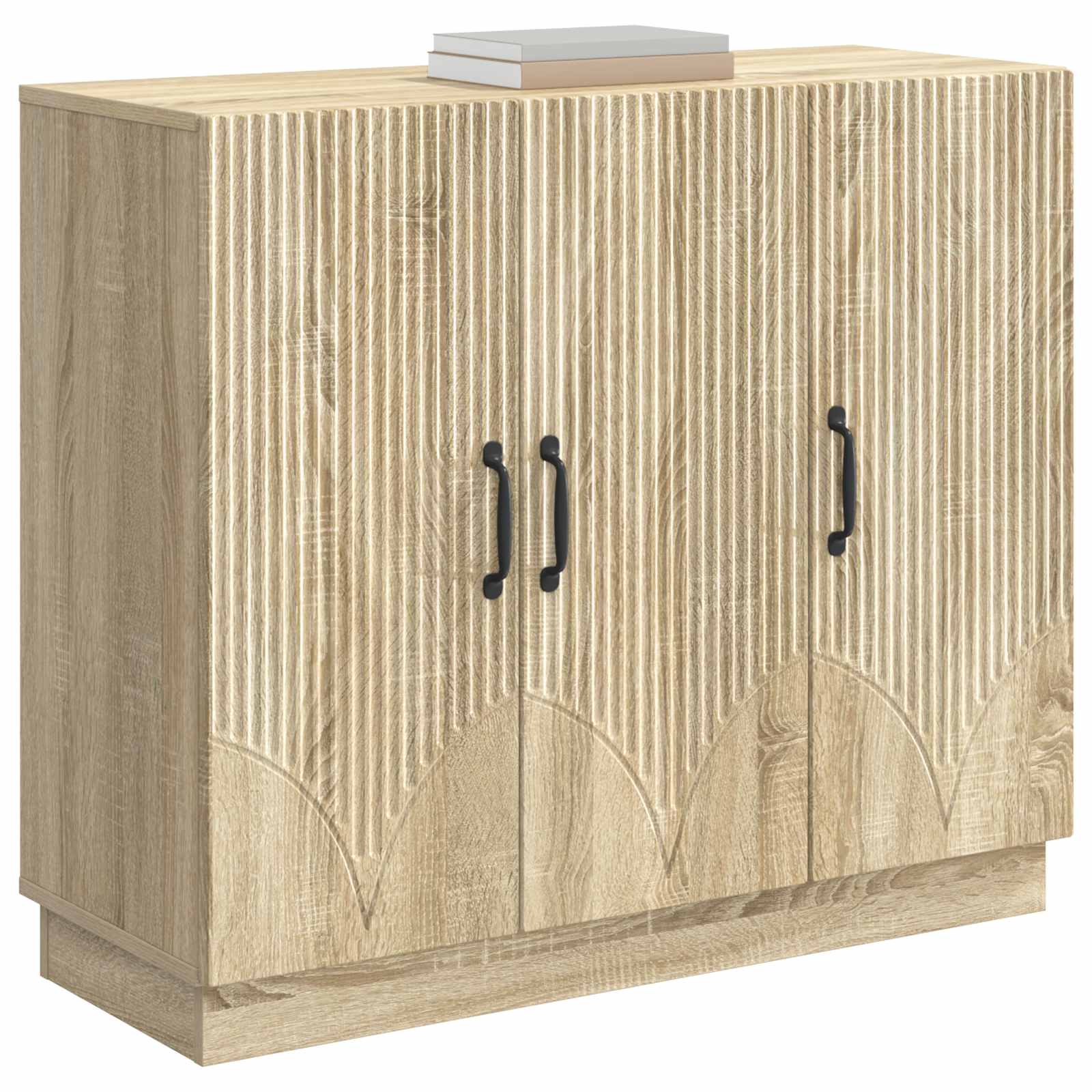 vidaXL Bufet dąb Sonoma 89 x 34,5 x 77 cm Drewno inżynieryjne