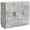 vidaXL Bufet Betonowy szary 89 x 34,5 x 77 cm Drewno inżynieryjne