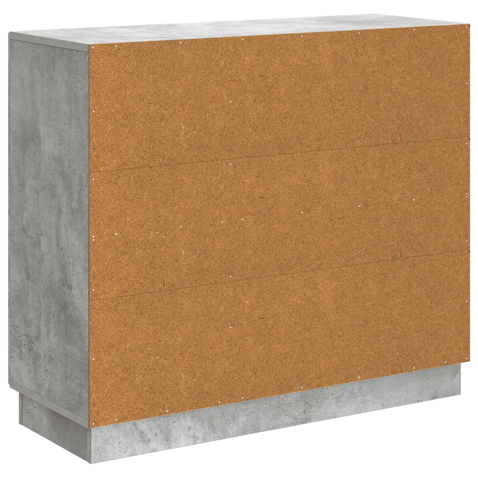 vidaXL Bufet Betonowy szary 89 x 34,5 x 77 cm Drewno inżynieryjne