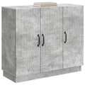vidaXL Bufet Betonowy szary 89 x 34,5 x 77 cm Drewno inżynieryjne