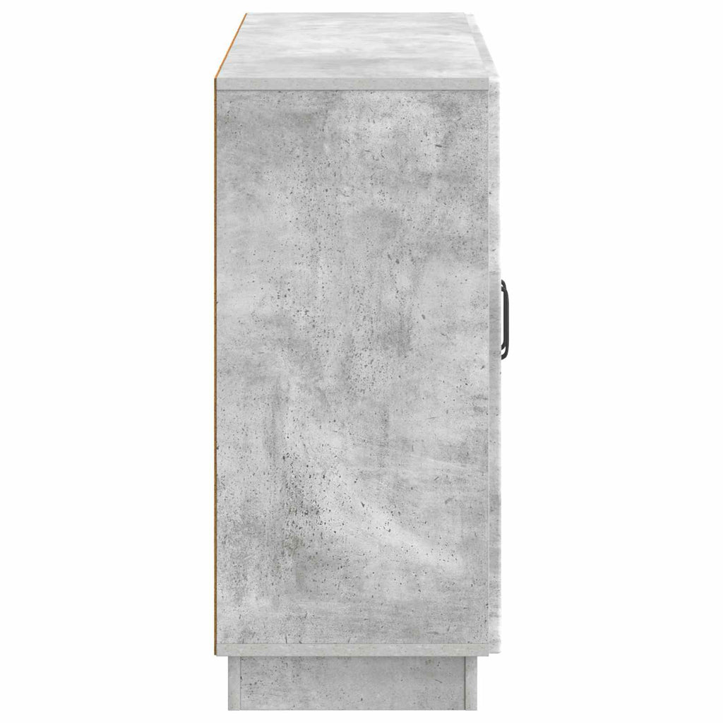 vidaXL Bufet Betonowy szary 89 x 34,5 x 77 cm Drewno inżynieryjne