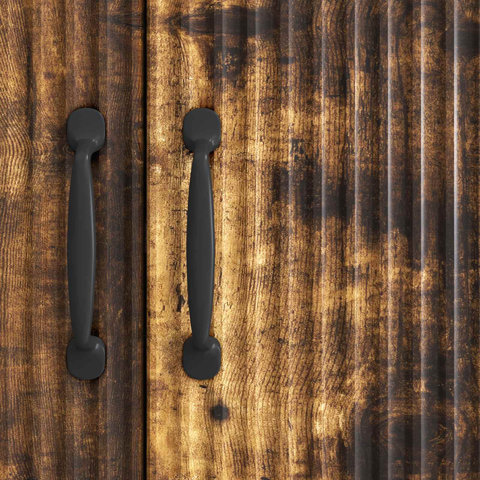 vidaXL Bufet Dąb wędzony 89 x 34,5 x 77 cm Drewno inżynieryjne