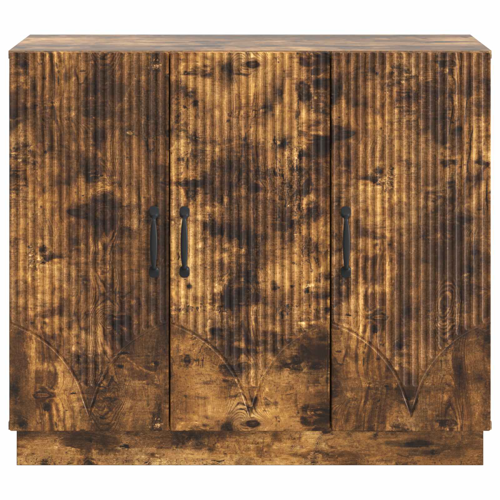 vidaXL Bufet Dąb wędzony 89 x 34,5 x 77 cm Drewno inżynieryjne