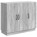 vidaXL Bufet Szary Sonoma 89 x 34,5 x 77 cm Drewno inżynieryjne