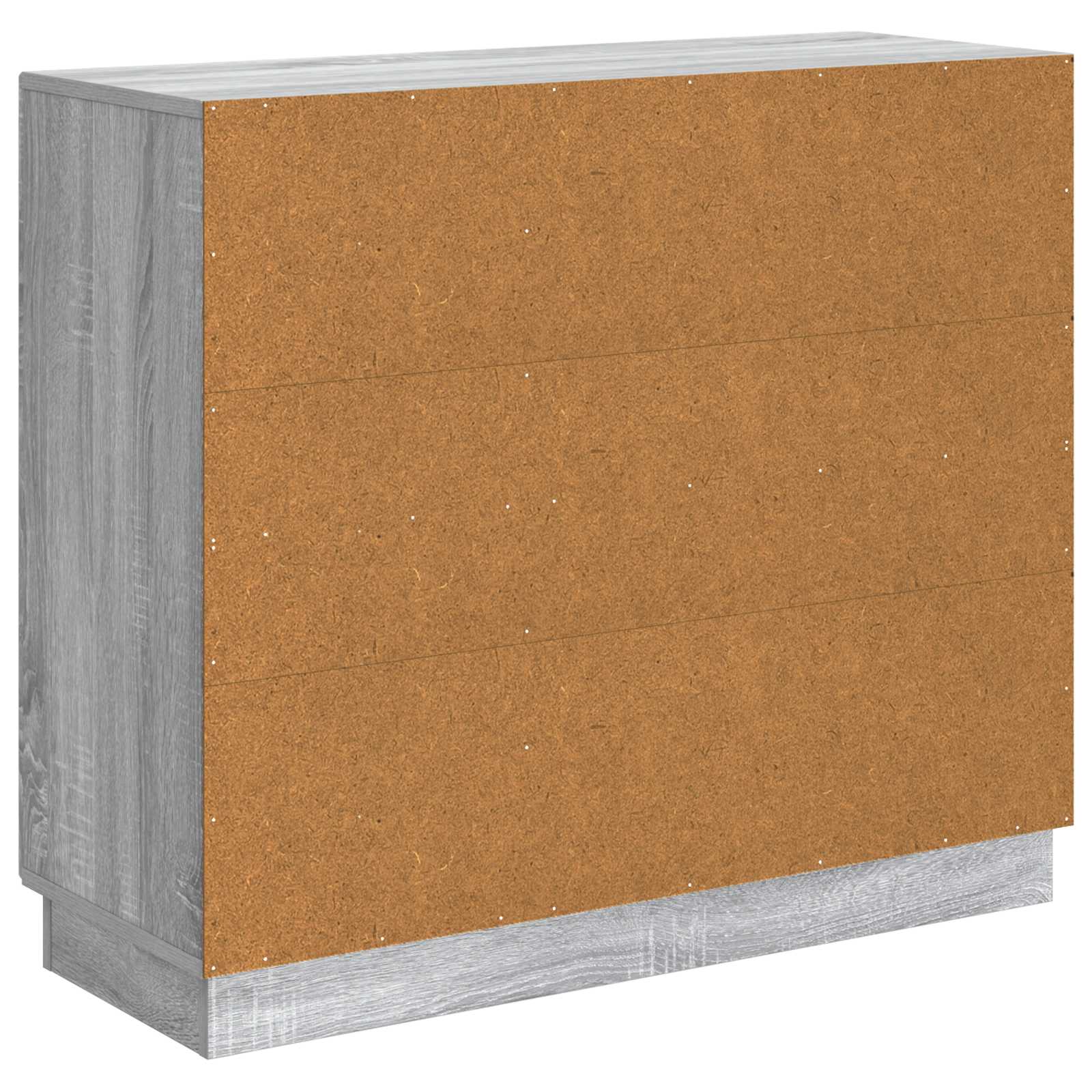 vidaXL Bufet Szary Sonoma 89 x 34,5 x 77 cm Drewno inżynieryjne