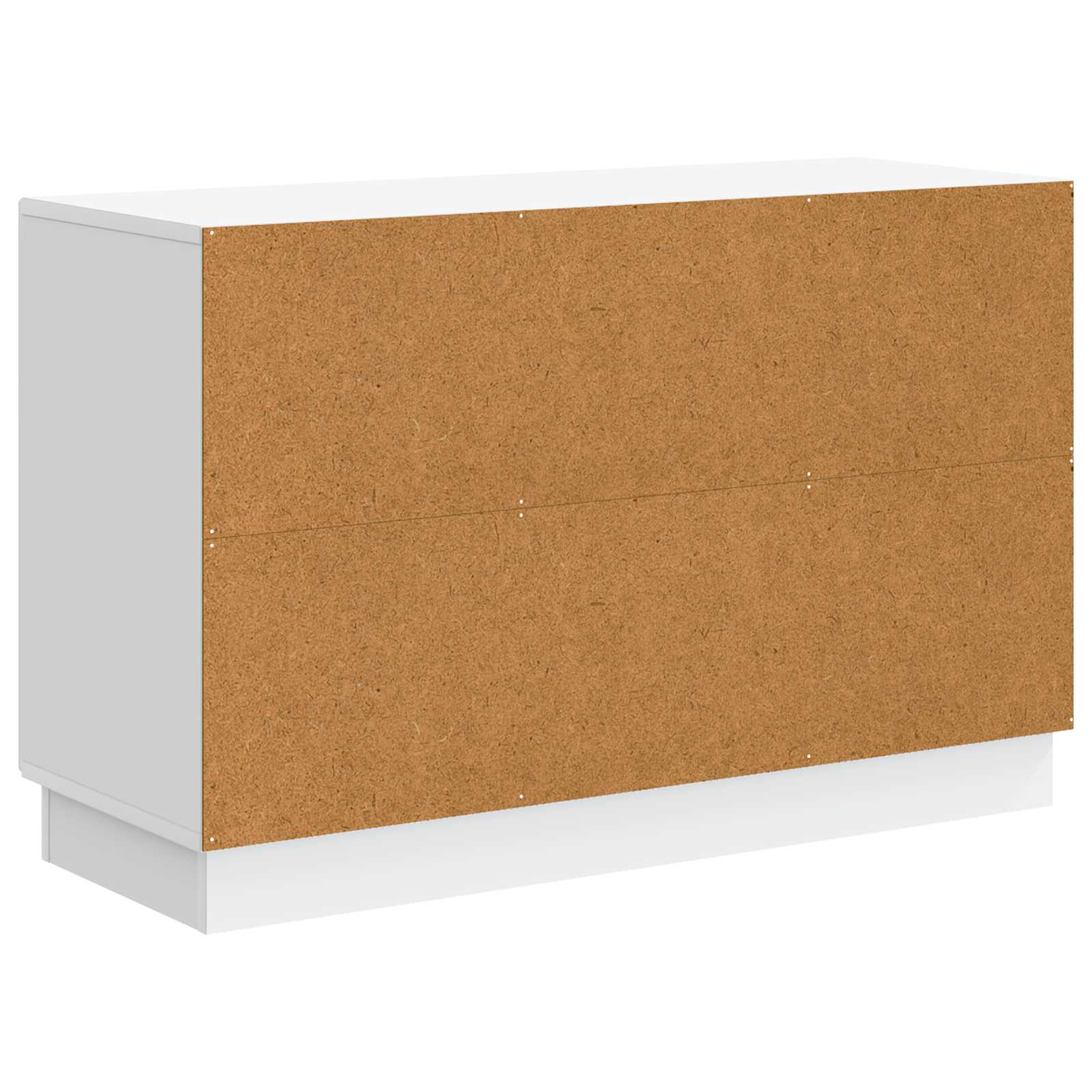 vidaXL Bufet Biały 89 x 34,5 x 57 cm Drewno inżynieryjne