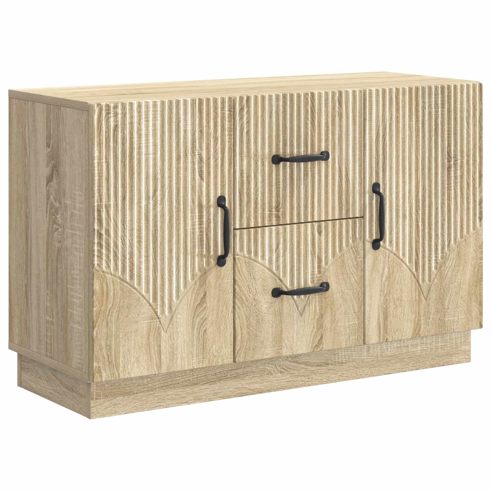 vidaXL Bufet dąb Sonoma 89 x 34,5 x 57 cm Drewno inżynieryjne