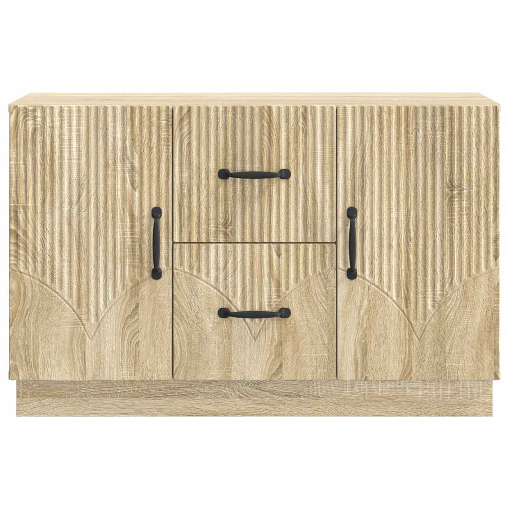 vidaXL Bufet dąb Sonoma 89 x 34,5 x 57 cm Drewno inżynieryjne