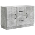 vidaXL Bufet Betonowy szary 89 x 34,5 x 57 cm Drewno inżynieryjne