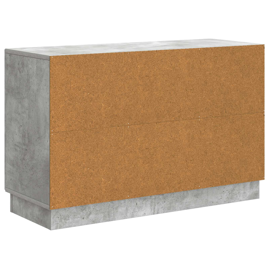 vidaXL Bufet Betonowy szary 89 x 34,5 x 57 cm Drewno inżynieryjne