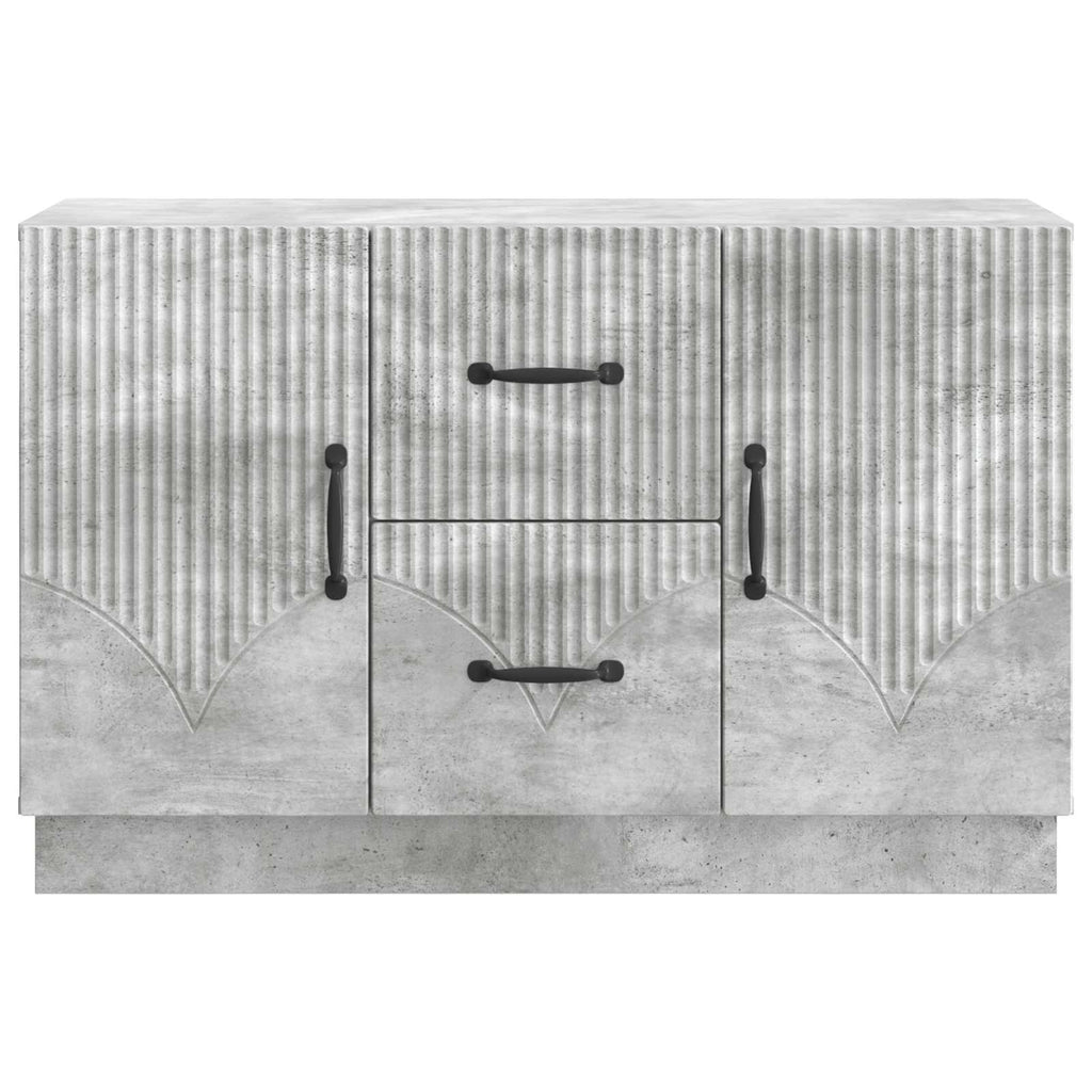 vidaXL Bufet Betonowy szary 89 x 34,5 x 57 cm Drewno inżynieryjne