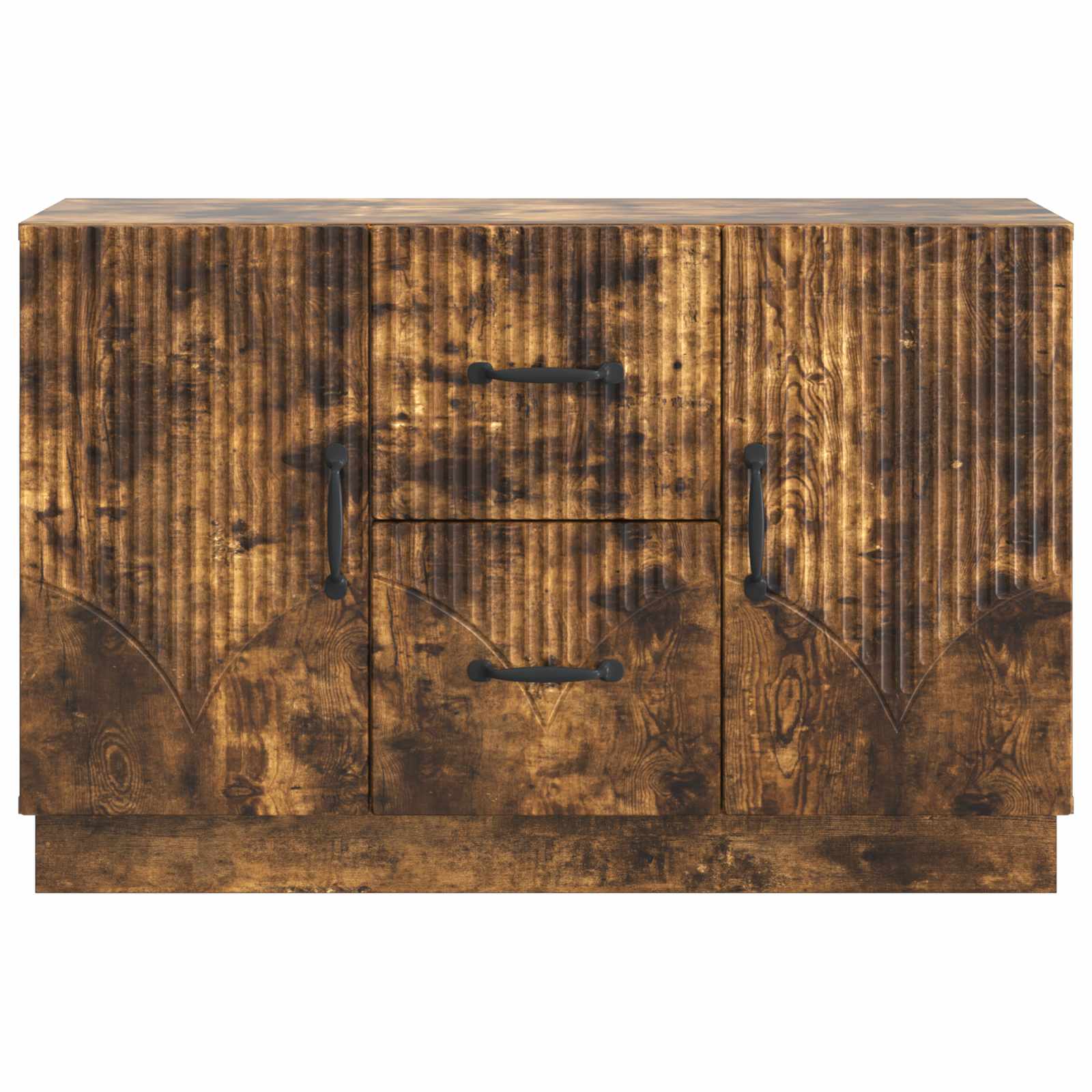 vidaXL Bufet Dąb wędzony 89 x 34,5 x 57 cm Drewno inżynieryjne
