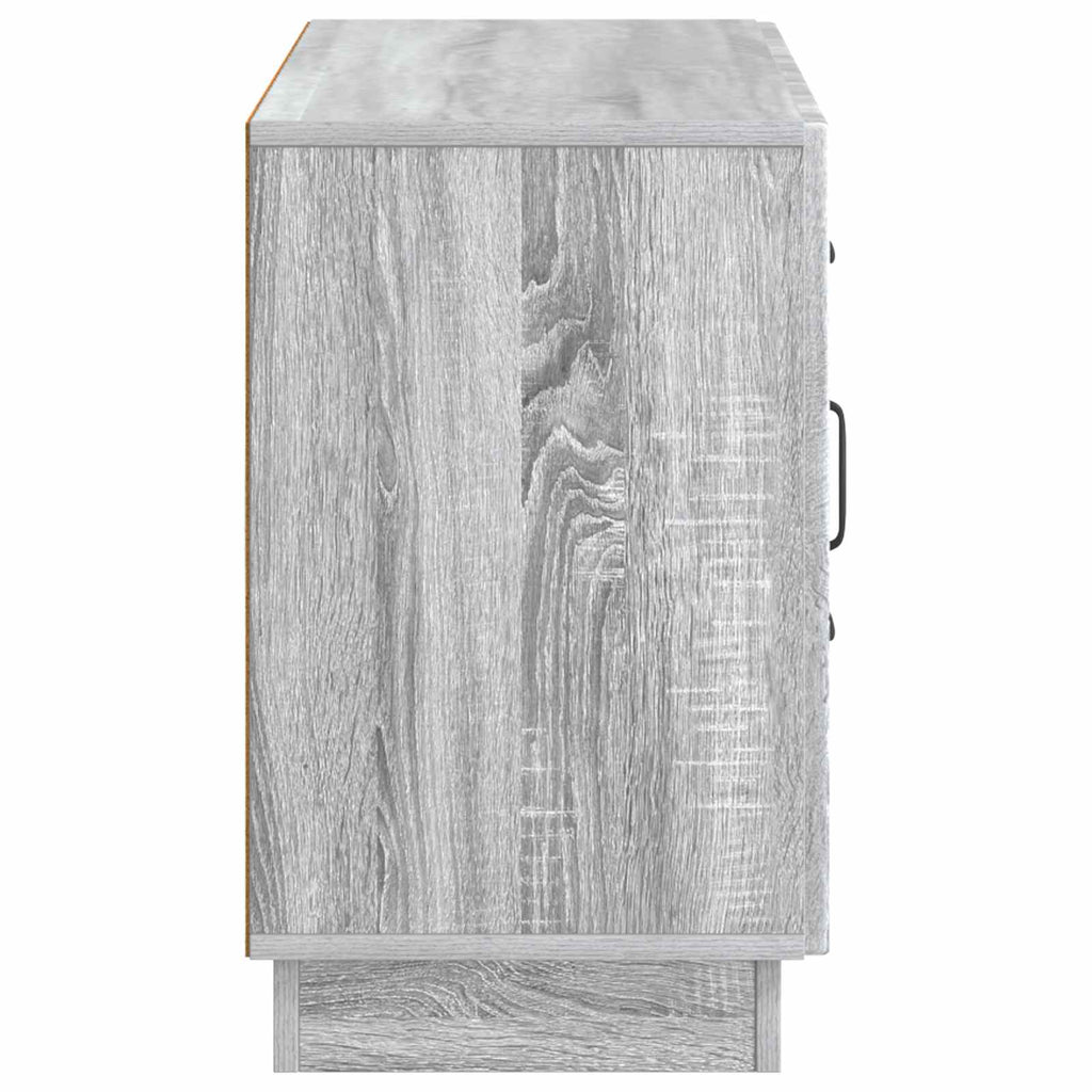 vidaXL Bufet Szary Sonoma 89 x 34,5 x 57 cm Drewno inżynieryjne