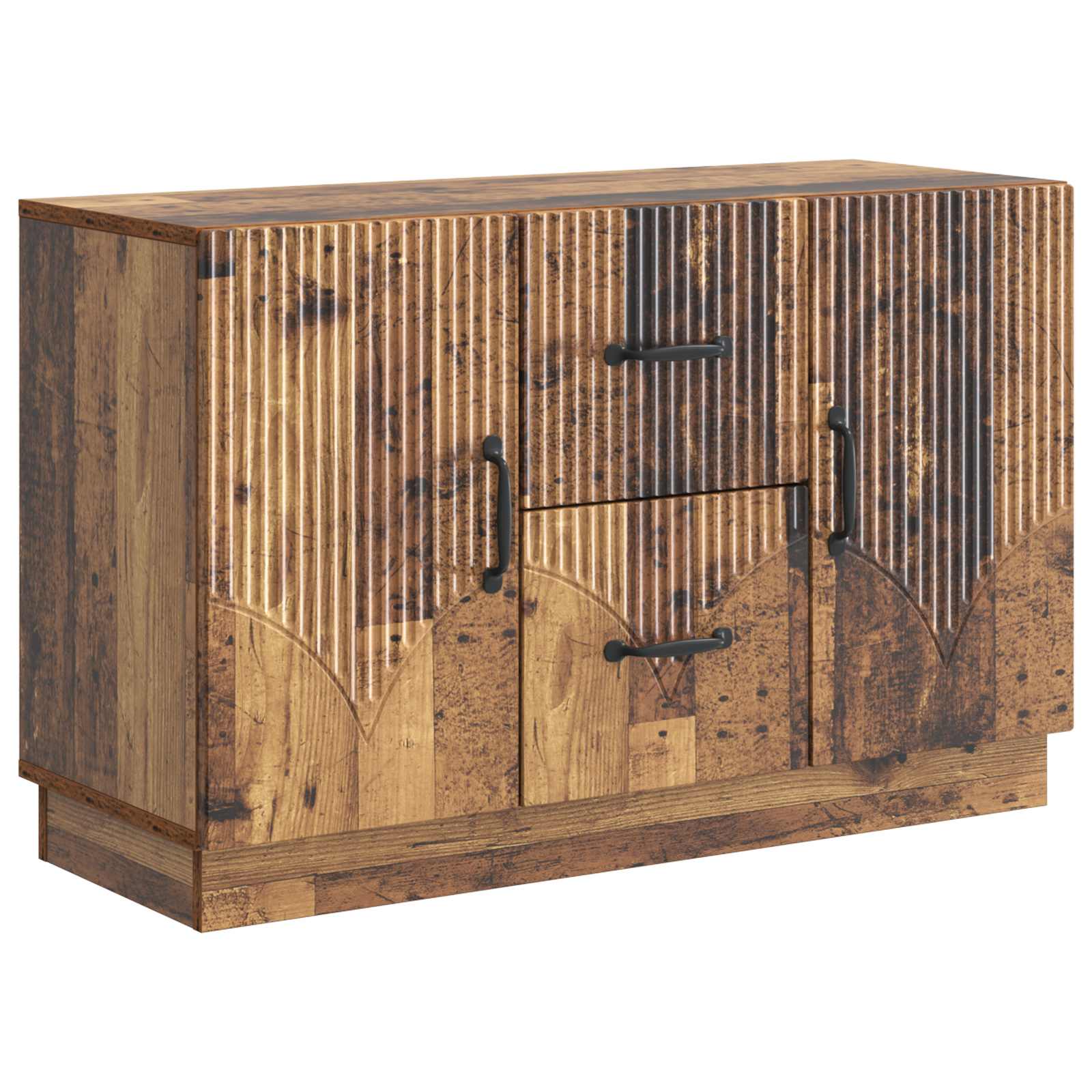 vidaXL Bufet Stare drewno 89 x 34,5 x 57 cm Drewno inżynieryjne