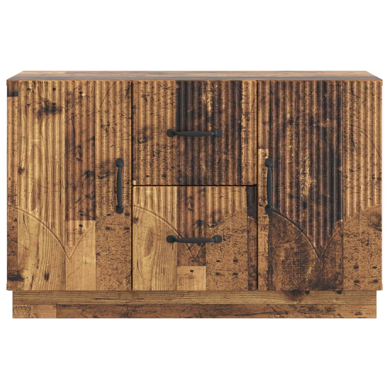 vidaXL Bufet Stare drewno 89 x 34,5 x 57 cm Drewno inżynieryjne