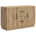 vidaXL Bufet Dąb artisan 89 x 34,5 x 57 cm Drewno inżynieryjne