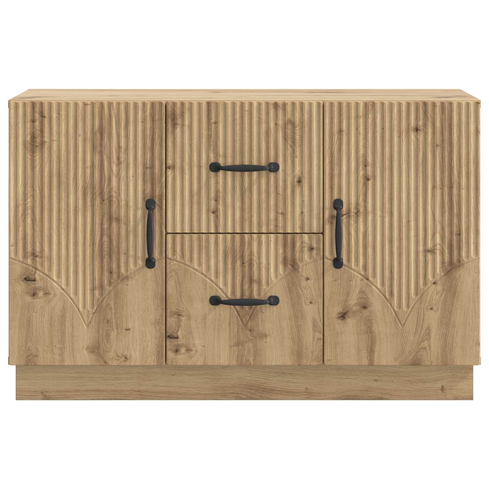 vidaXL Bufet Dąb artisan 89 x 34,5 x 57 cm Drewno inżynieryjne
