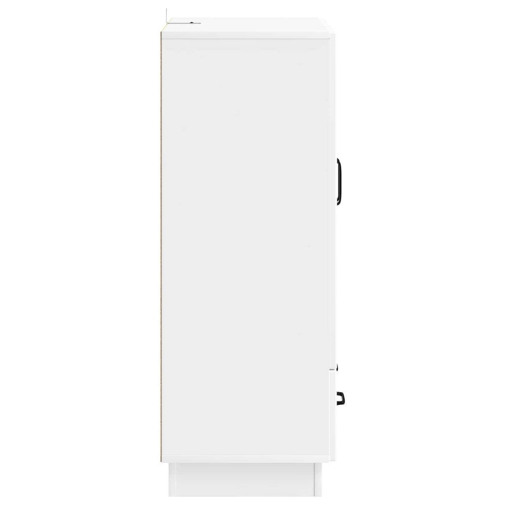 vidaXL Bufet Biały 66 x 34,5 x 92 cm Drewno inżynieryjne