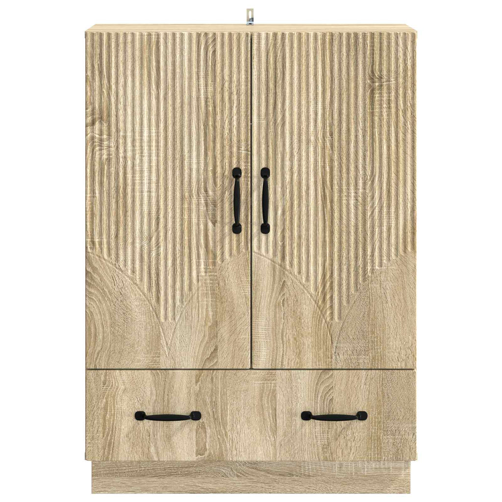 vidaXL Bufet dąb Sonoma 66 x 34,5 x 92 cm Drewno inżynieryjne