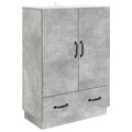vidaXL Bufet Betonowy szary 66 x 34,5 x 92 cm Drewno inżynieryjne