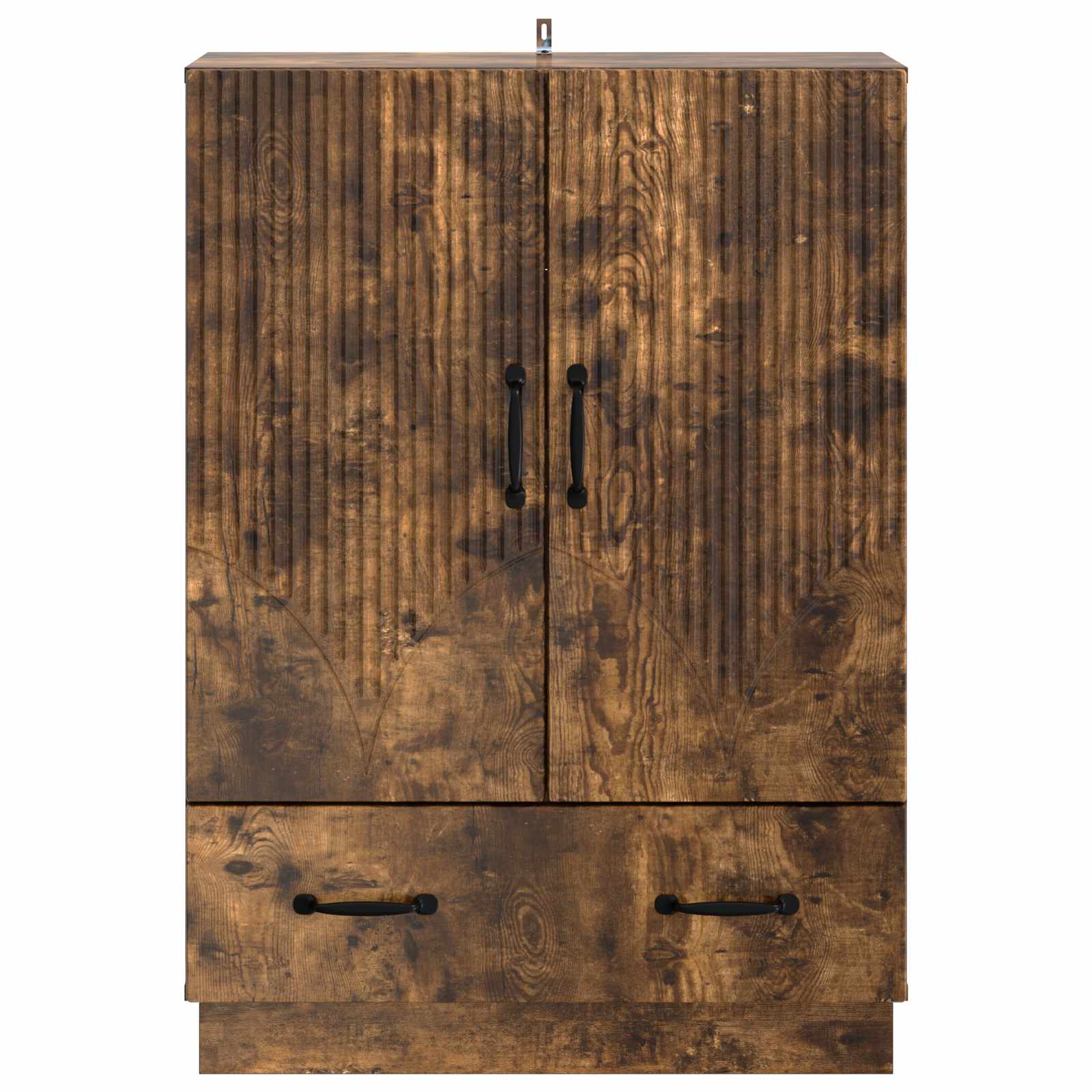 vidaXL Bufet Dąb wędzony 66 x 34,5 x 92 cm Drewno inżynieryjne