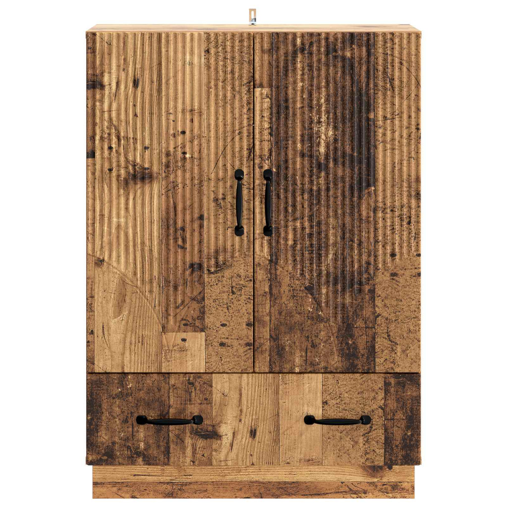 vidaXL Bufet Stare drewno 66 x 34,5 x 92 cm Drewno inżynieryjne