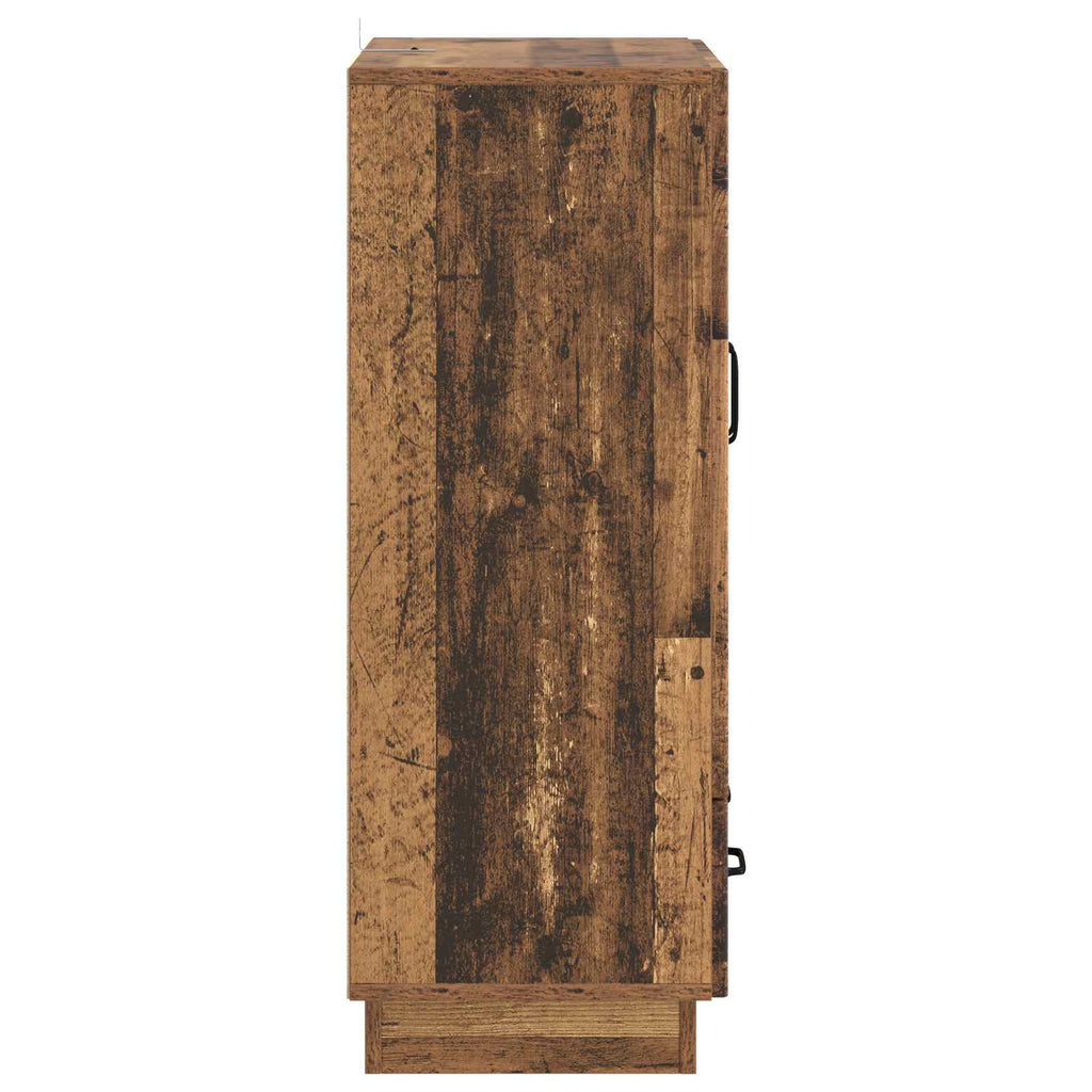 vidaXL Bufet Stare drewno 66 x 34,5 x 92 cm Drewno inżynieryjne