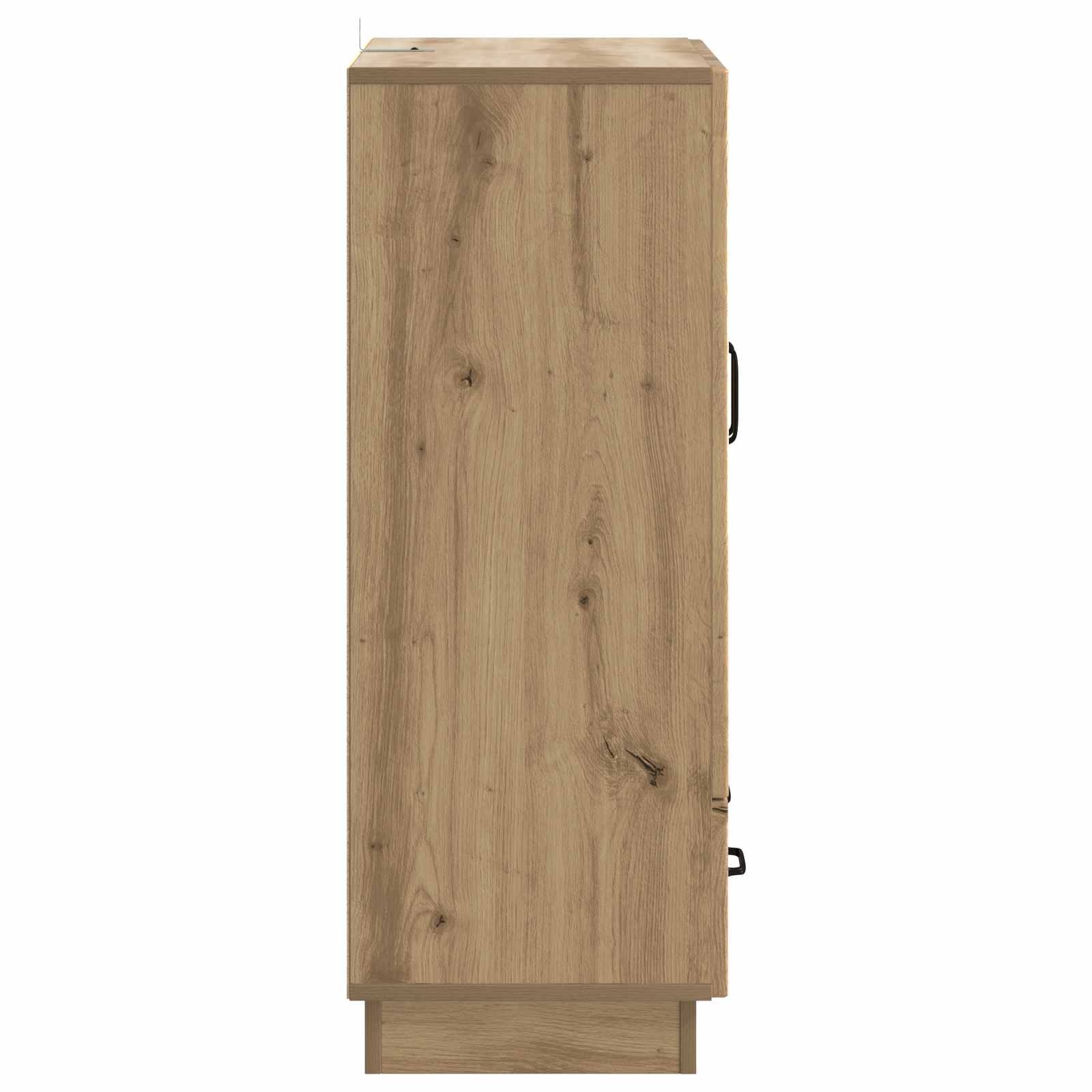 vidaXL Bufet Dąb artisan 66 x 34,5 x 92 cm Drewno inżynieryjne