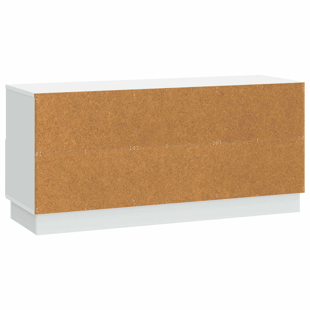 vidaXL Szafka pod telewizor z szufladą Biały 102 x 34,5 x 47 cm