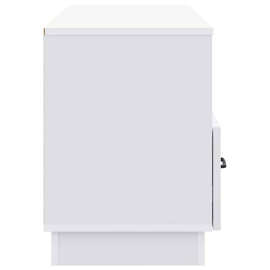 vidaXL Szafka pod telewizor z szufladą Biały 102 x 34,5 x 47 cm