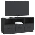 vidaXL Szafka pod telewizor z szufladą Czarny 102 x 34,5 x 47 cm