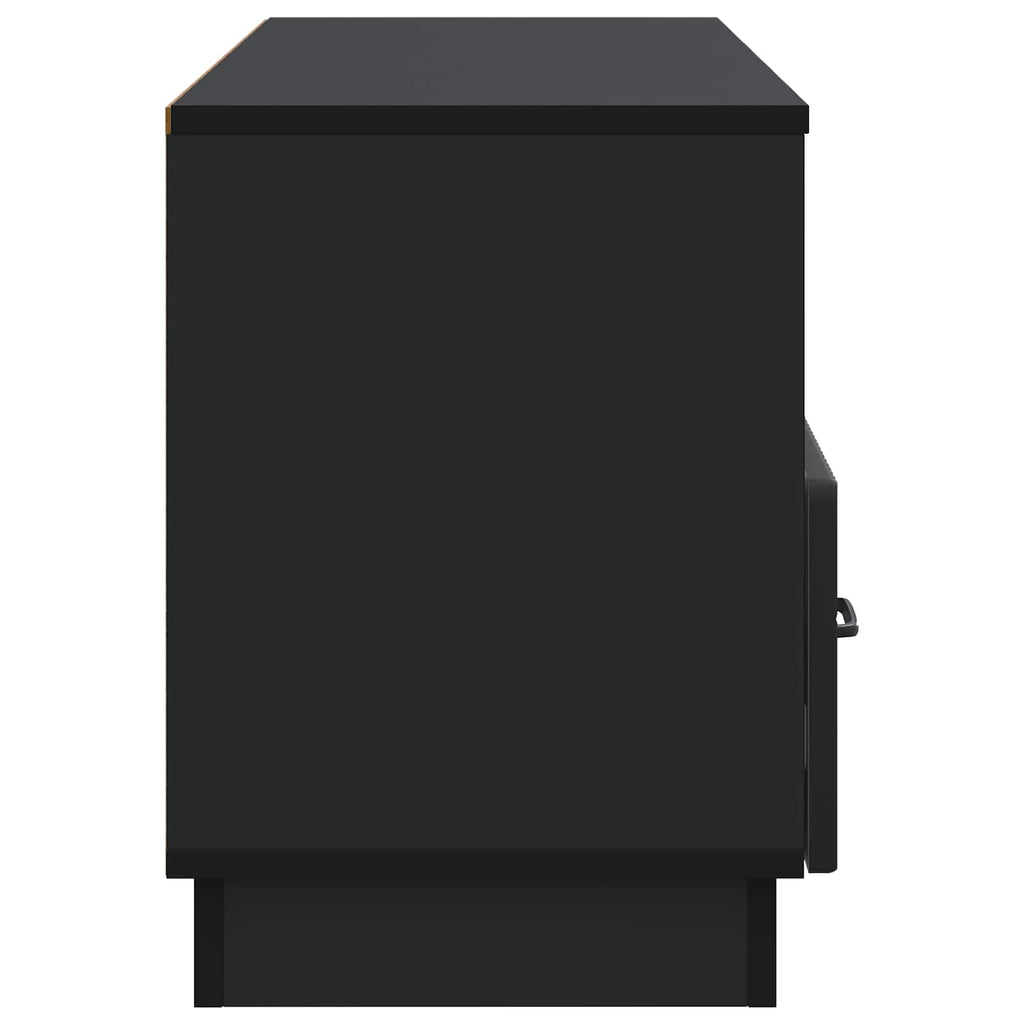 vidaXL Szafka pod telewizor z szufladą Czarny 102 x 34,5 x 47 cm