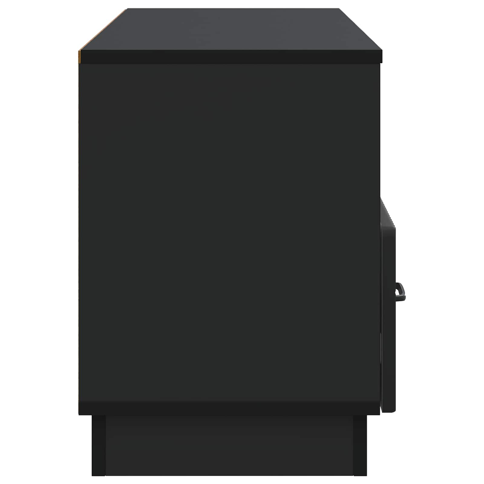vidaXL Szafka pod telewizor z szufladą Czarny 102 x 34,5 x 47 cm